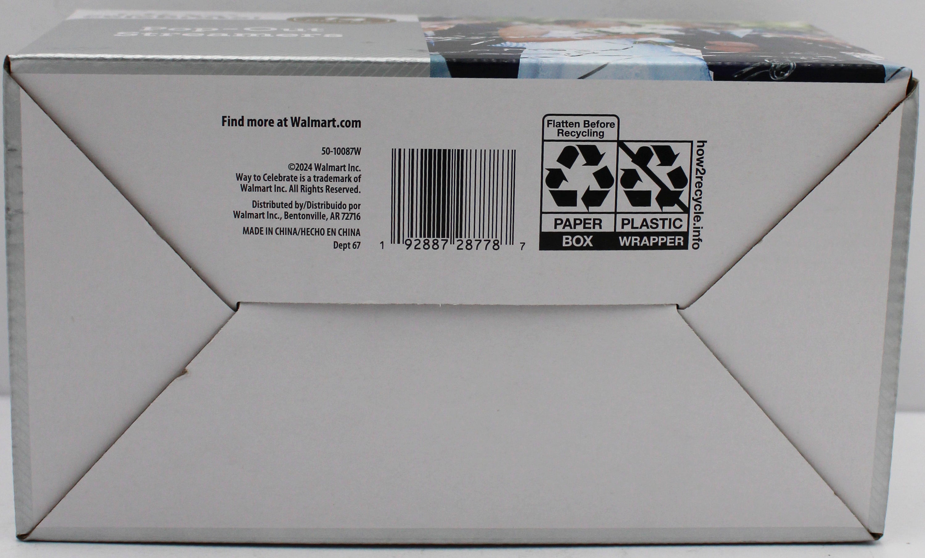 14CT POP OUT STREAMERS