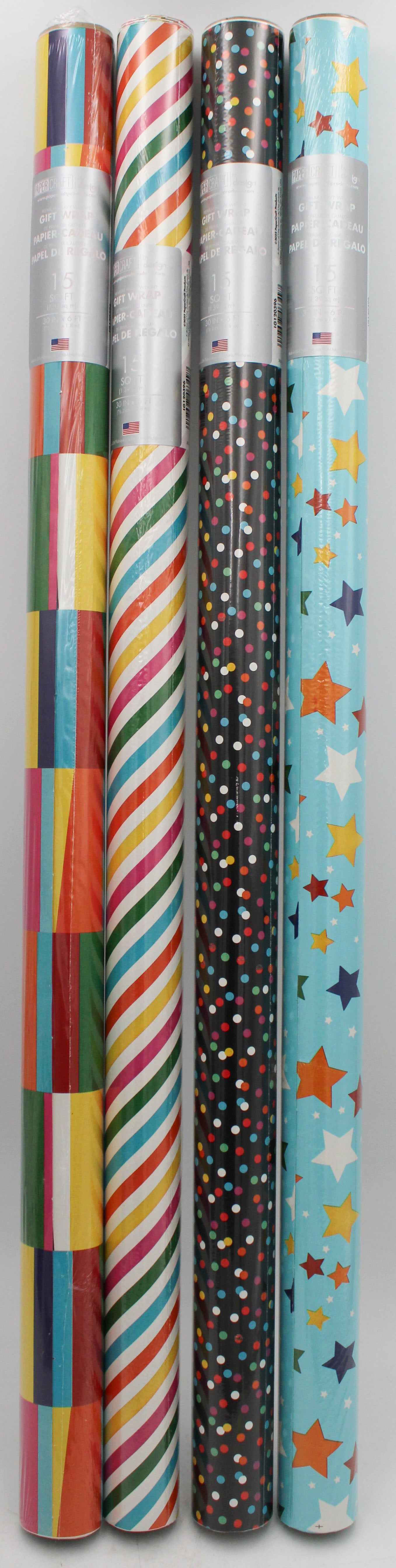 15 SQFT EVERYDAY PREMIUM GIFT WRAP - GEO