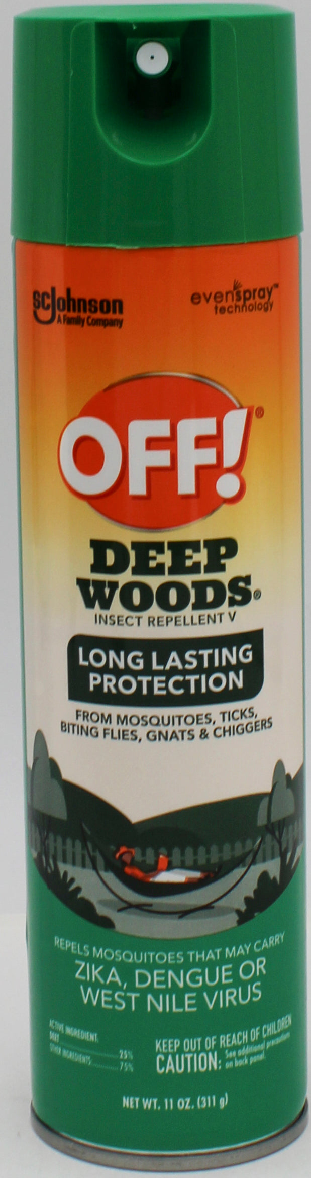 SP OFF! DEEP WOODS INSECT REPELLENT PROTECTION 11oz