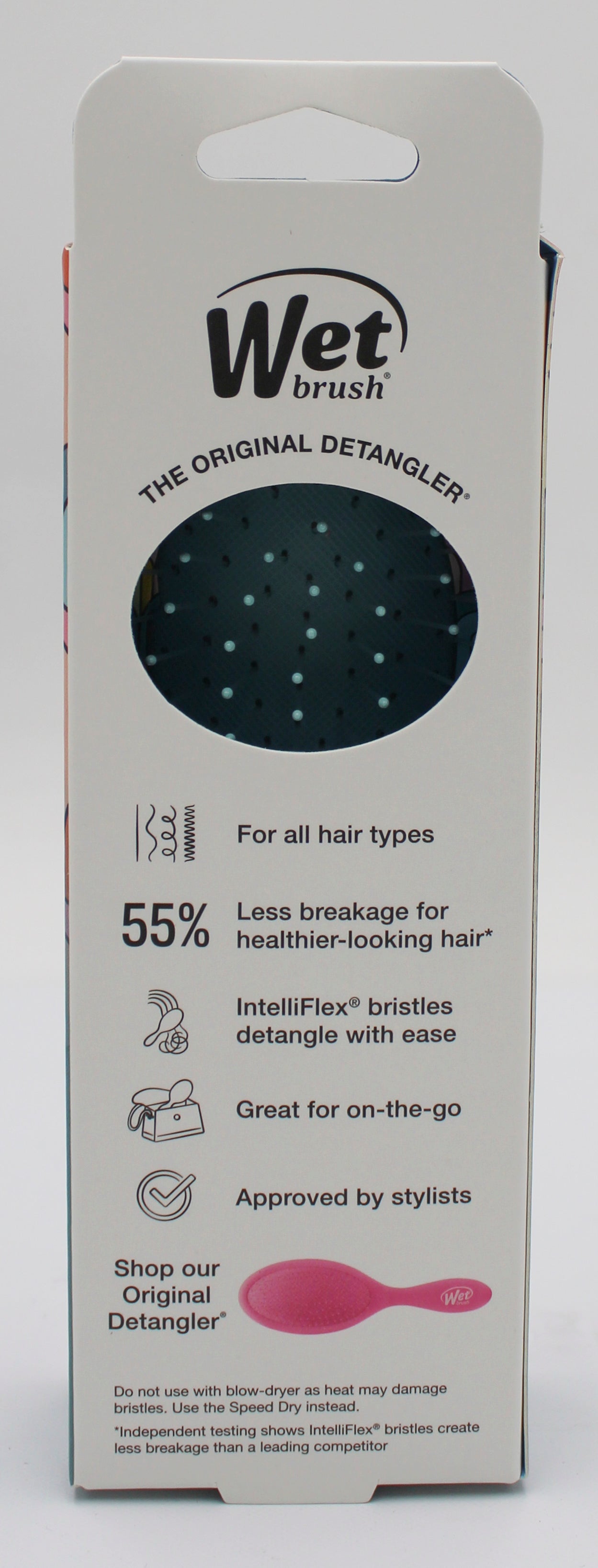 WET BRUSH MINI DETANGLER RAINBOWS NI
