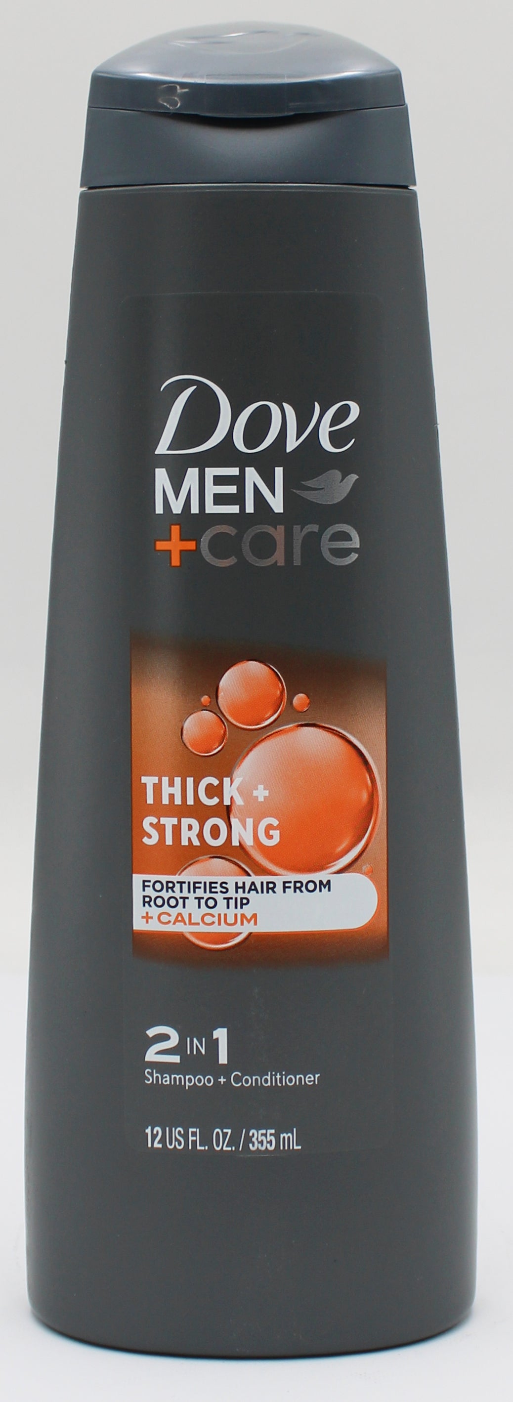 DOVE MEN + CARE THICK AND STRONG FORTIFYING 2IN1 SHAMPOO AND CONDITIONER 12oz