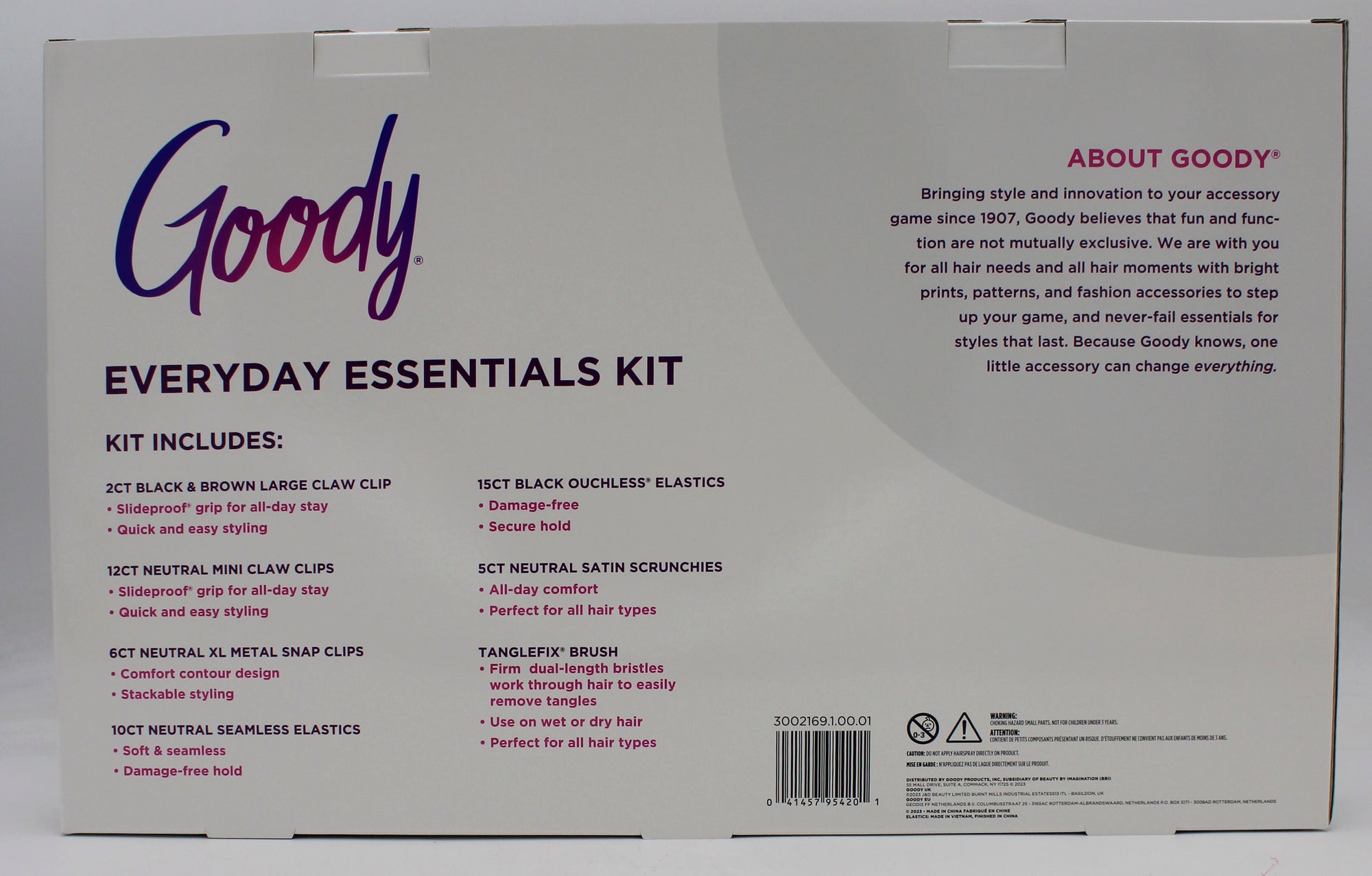 GOODY EVERYDAY ESSENTIALS 51 PIECE KIT  NI*