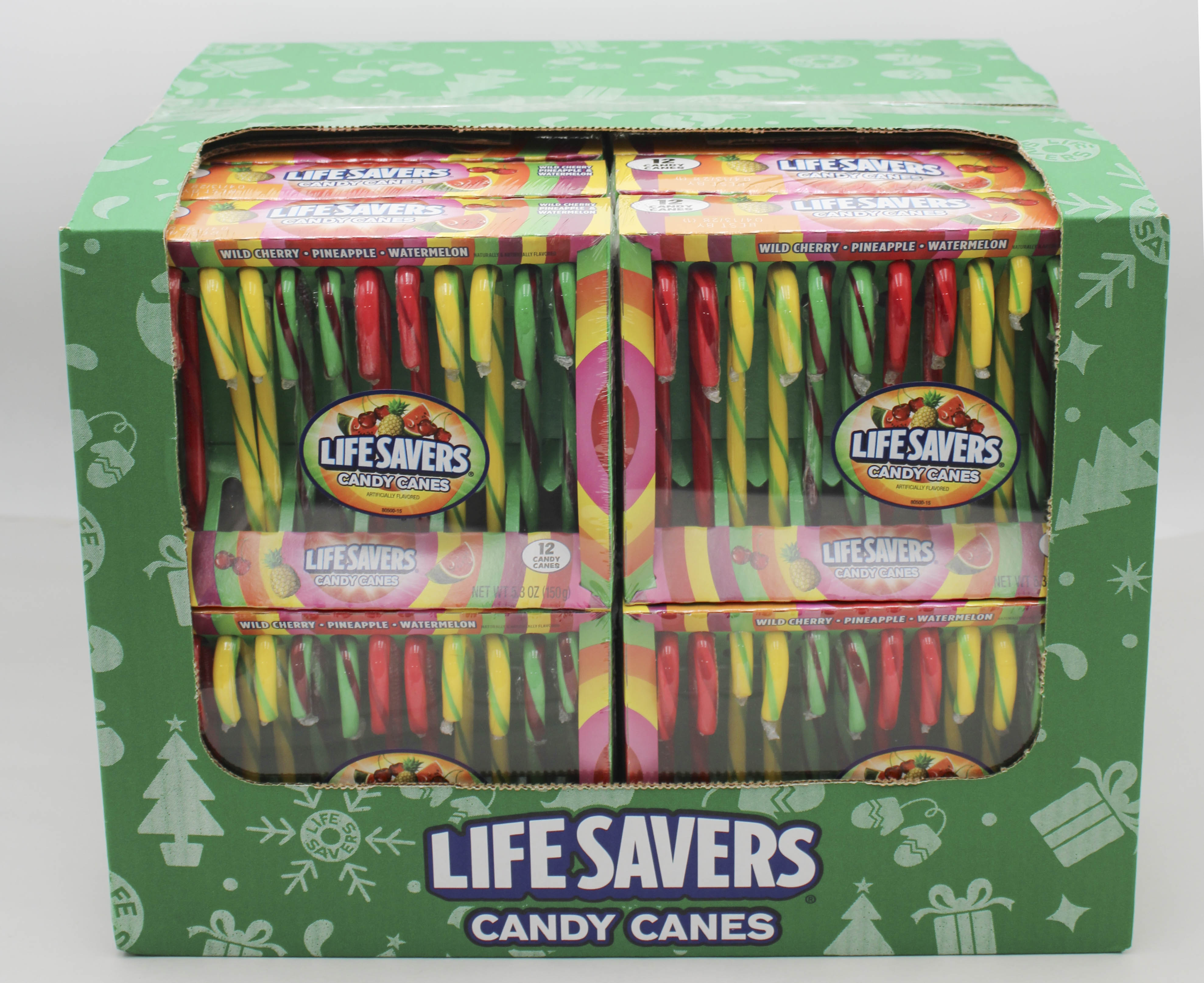 LIFESAVERS 12ct CANDY CANES 5.3oz BB 02/10/28