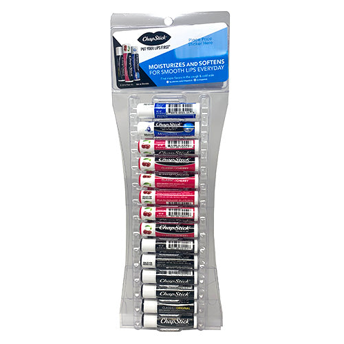 CHAPSTCK .15oz(2/21)ASST DSPLY NI