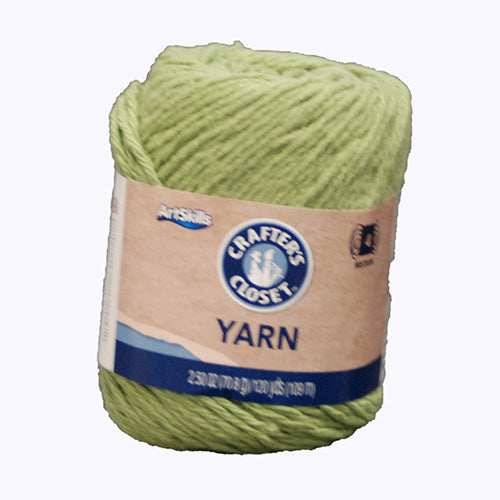 ARTSKILLS YARN GREEN 120 YRDS 2.50 OZ 4 MED