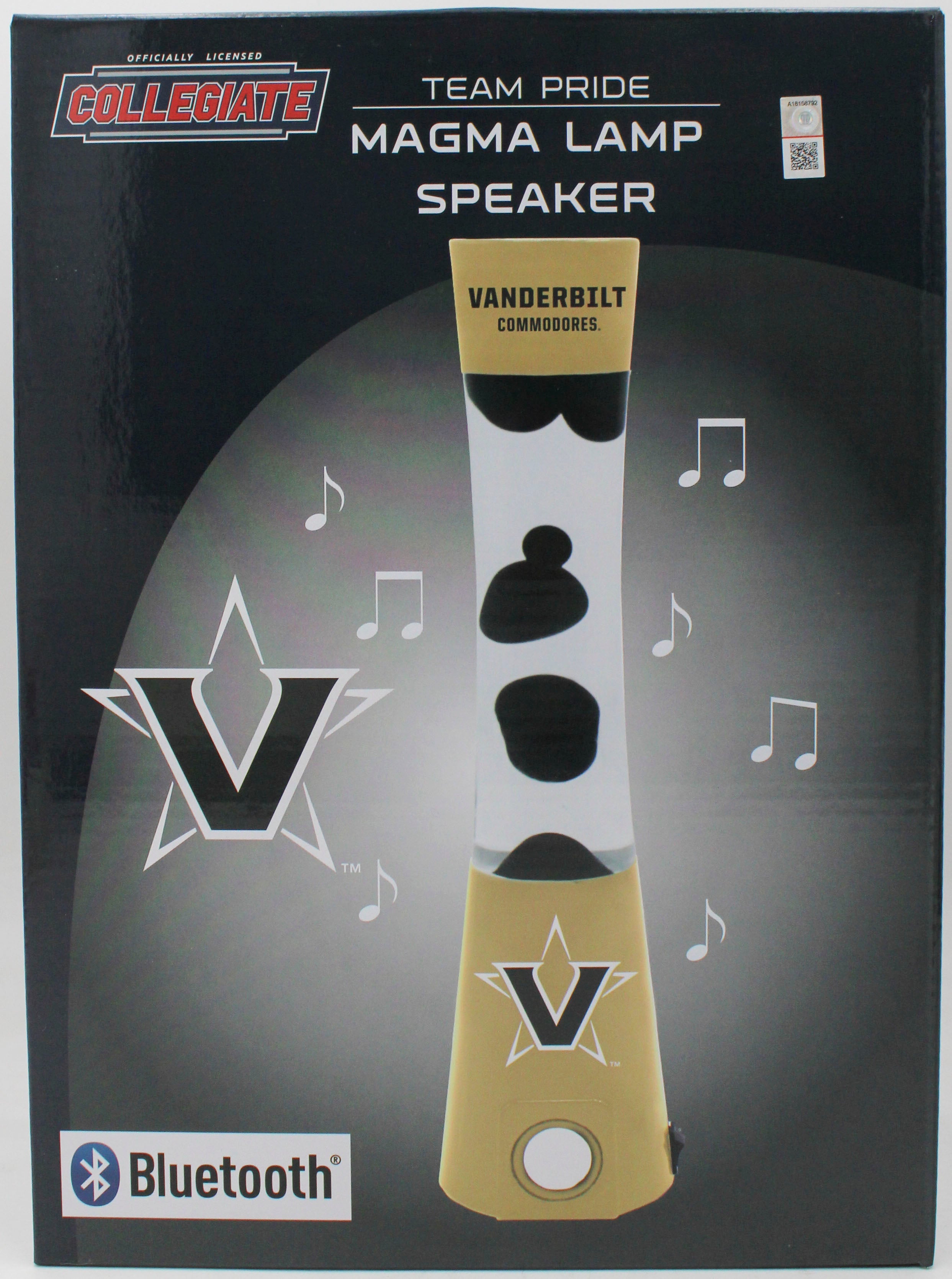 NCAA VANDERBILT COMMODORES LAVA LAMP SPEAKER 16.5"