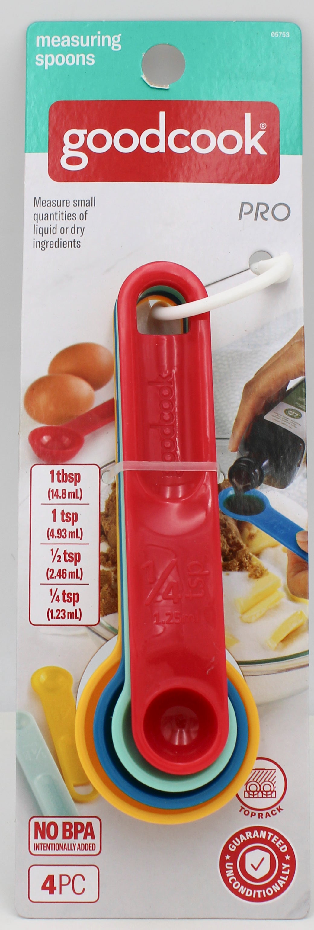 4PC MEASURING SPOONS