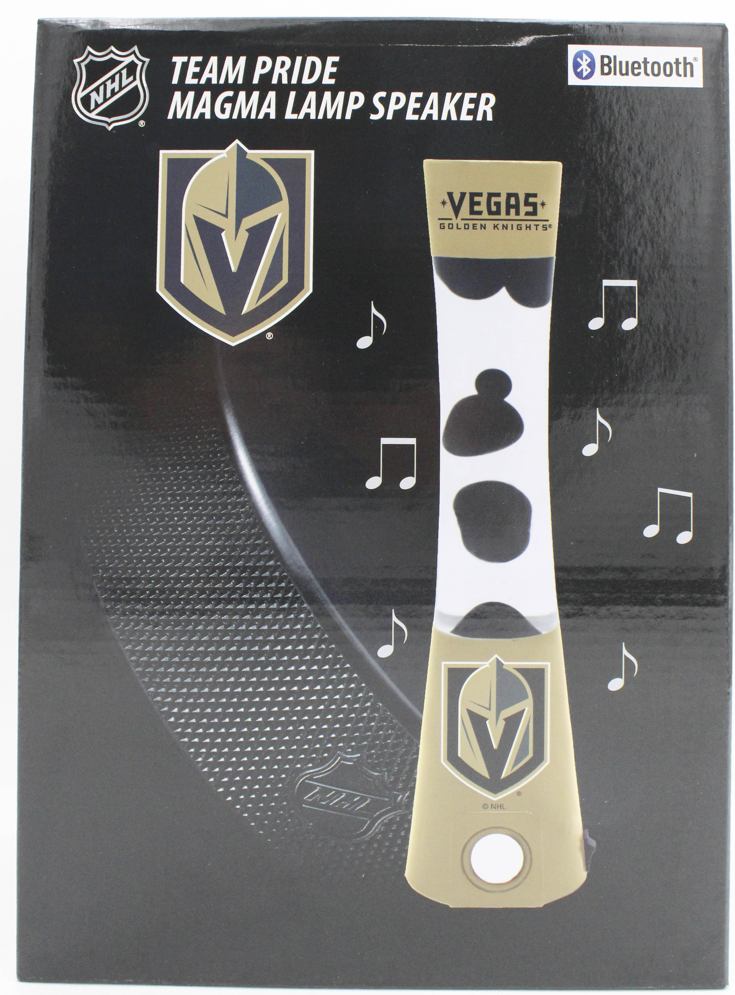NHL VEGAS GOLDEN KNIGHTS LAVA LAMP SPEAKER 16.5"
