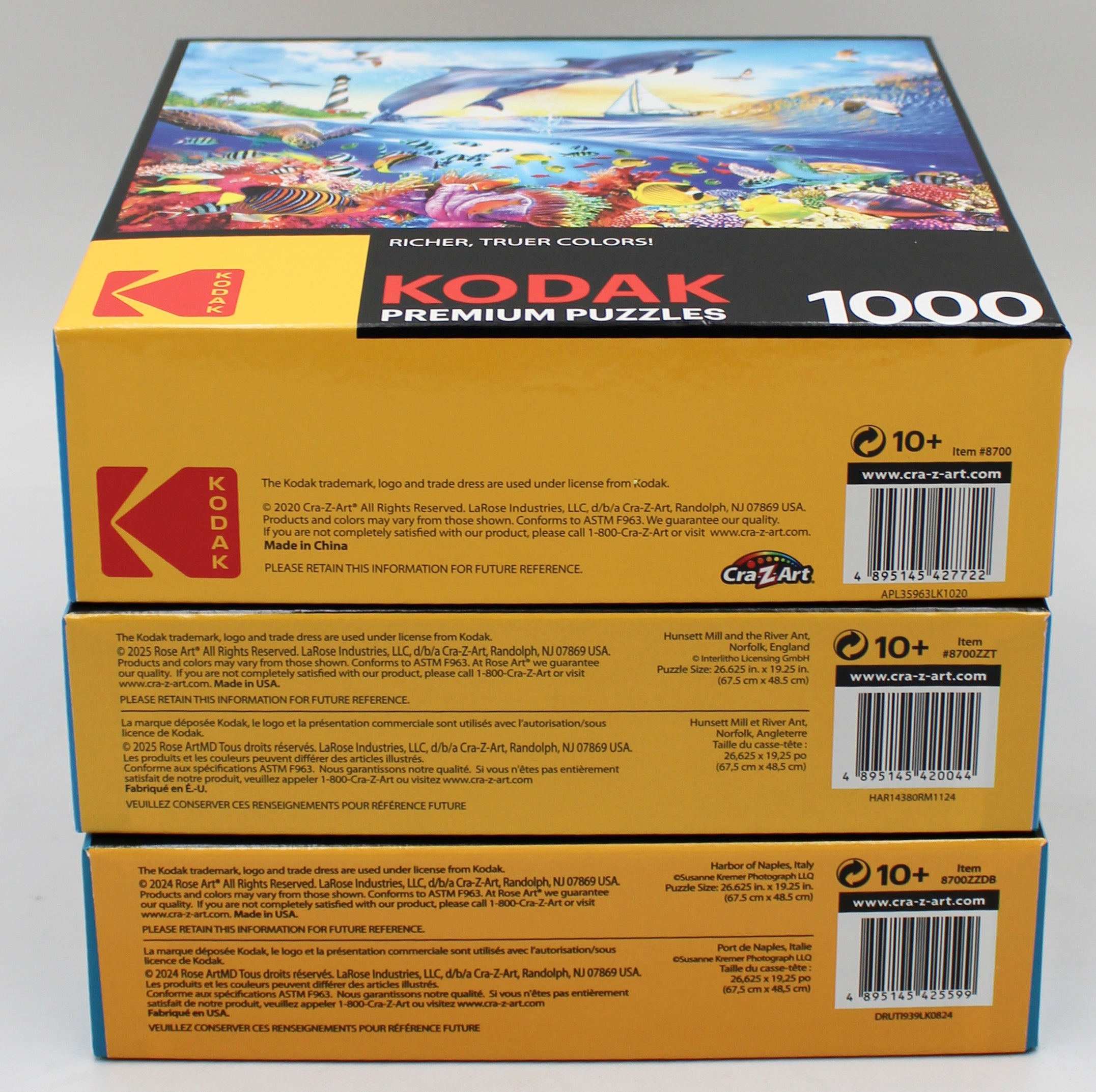 CRA-Z-ART KODAK 1000pc PUZZLE ASSORTED