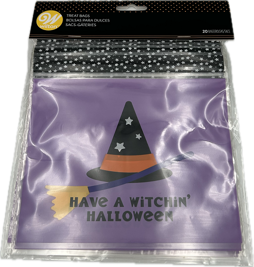 HALLOWEEN RESEALABLE BAG WITCHIN 20 CT NI