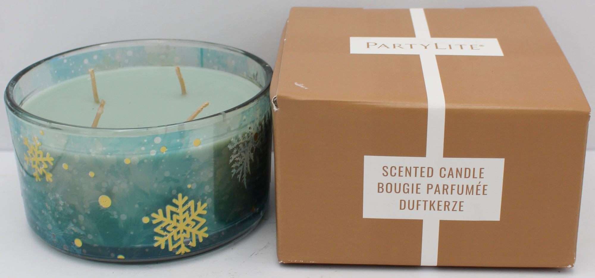 PARTYLITE WINTER MORNING SPECIALTY JAR CANDLE 17.25oz