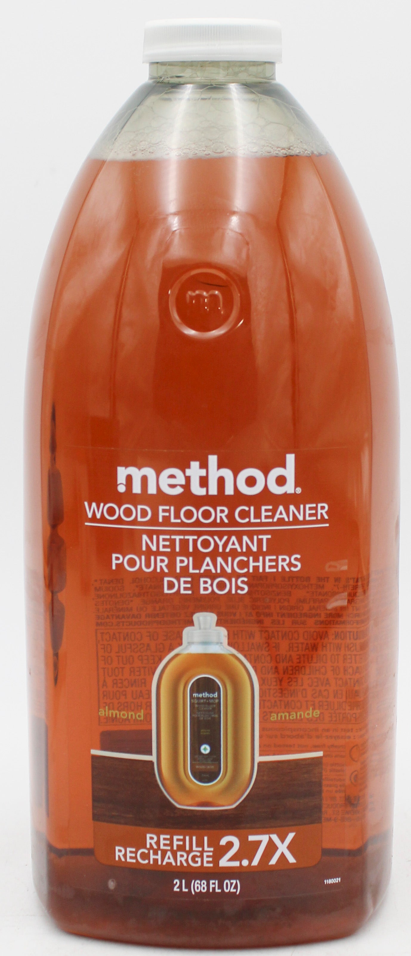 SP METHOD WOOD FLOOR CLEANER REFILL 68oz ALMOND