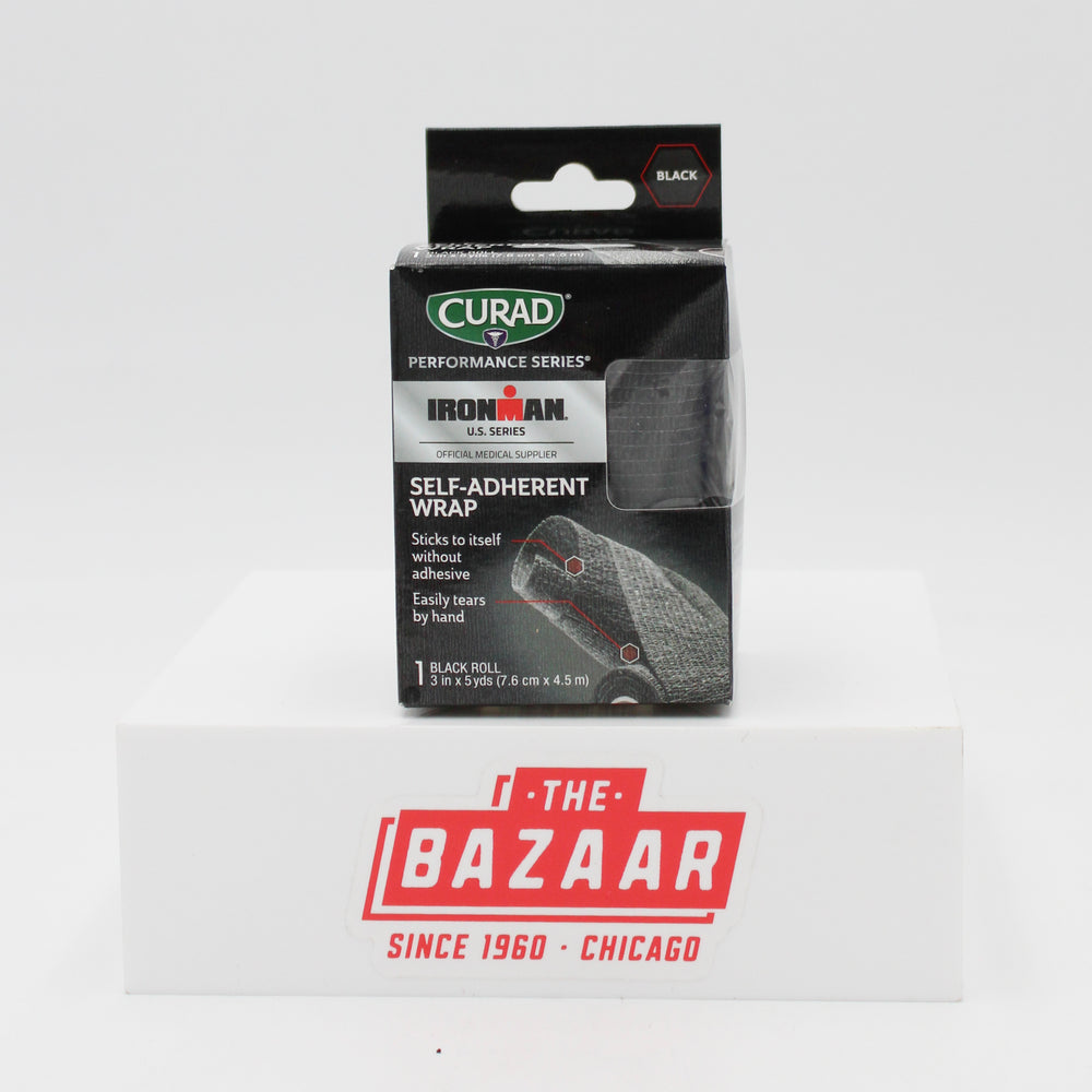 CURAD SELF-ADHERENT WRAP BLACK 3" 5yds NI