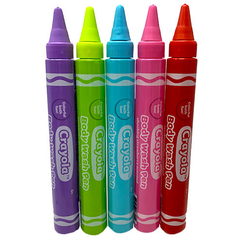 Crayola Bodywash Pen Assorted 1.9oz Wholesale Pack
