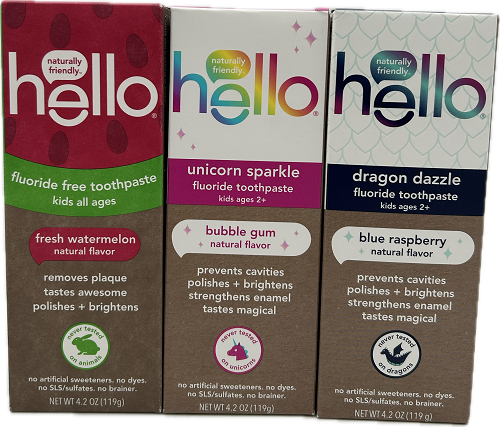 HELLO KIDS TOOTHPASTE SIDEKICK 4.2oz NI