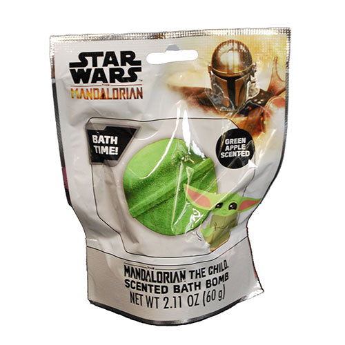 CENTRIC STAR WARS MANDO BATH BOMB 2.11OZ-GREEN APPLE NI