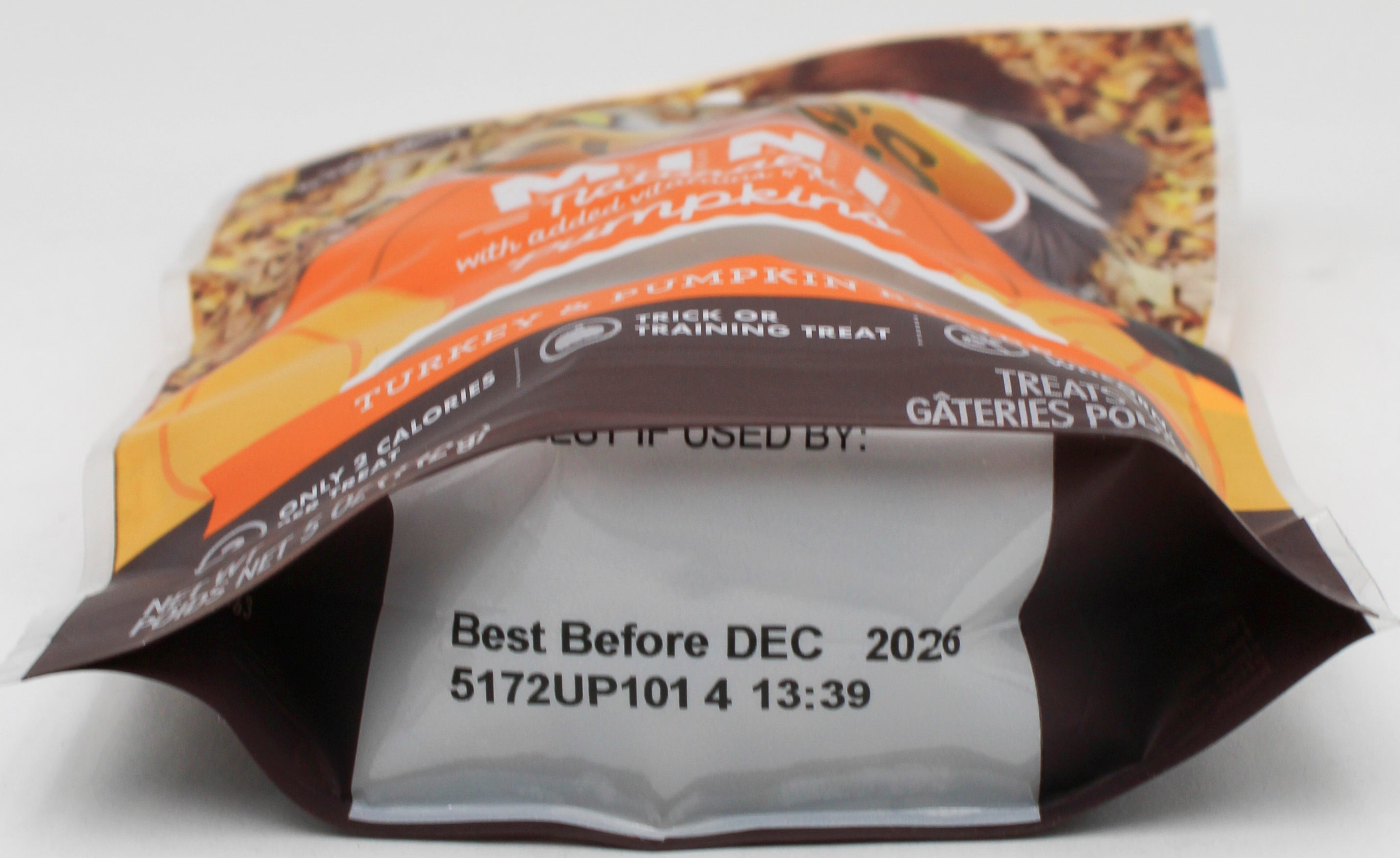 PURINA ZUKE'S MINI NATURALS DOG TREATS TURKEY PUMPKIN 5oz NI BB 12.31.26