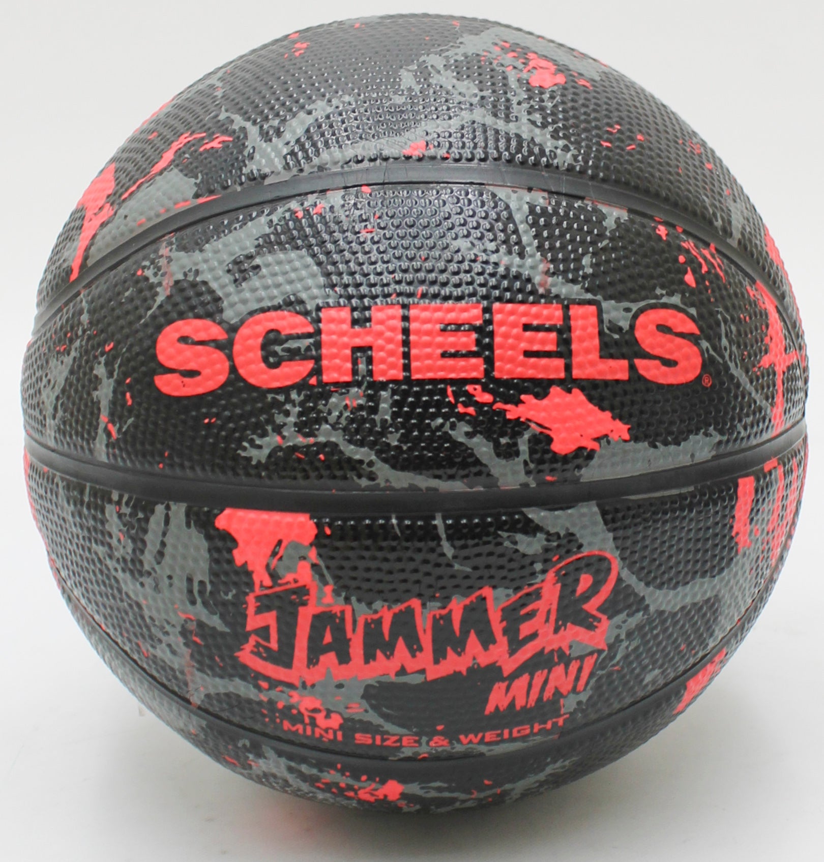 JAMMER MINI RUBBER BASKETBALL  SCARLET