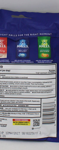 HALLS MIX 30 PC BAG FLOORSTAND BB 5/11/27