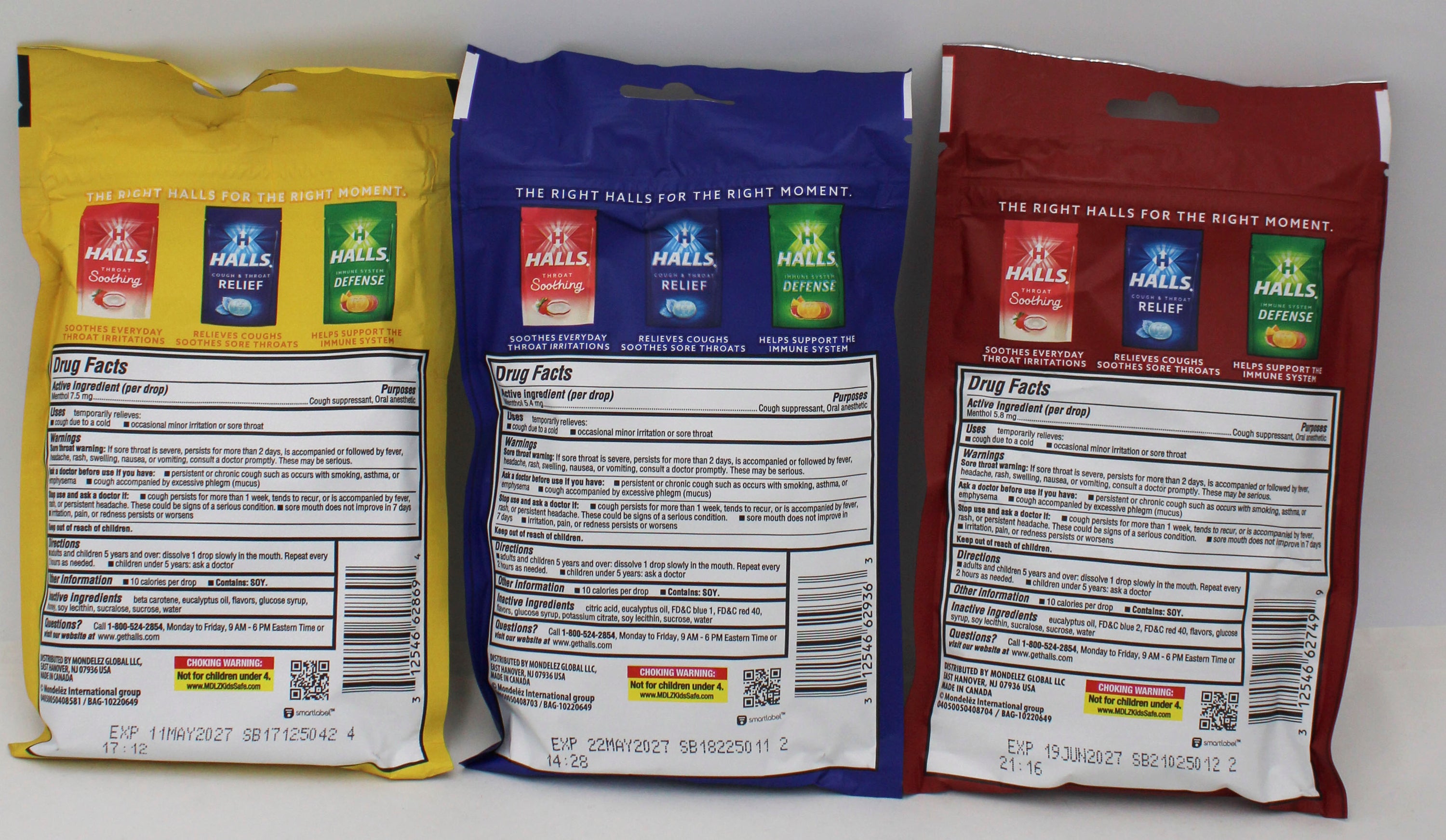 HALLS MIX 30 PC BAG FLOORSTAND BB 5/11/27