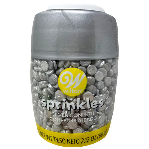 WILTON SPRNKLES CONFETTI 2.12oz-SILVR