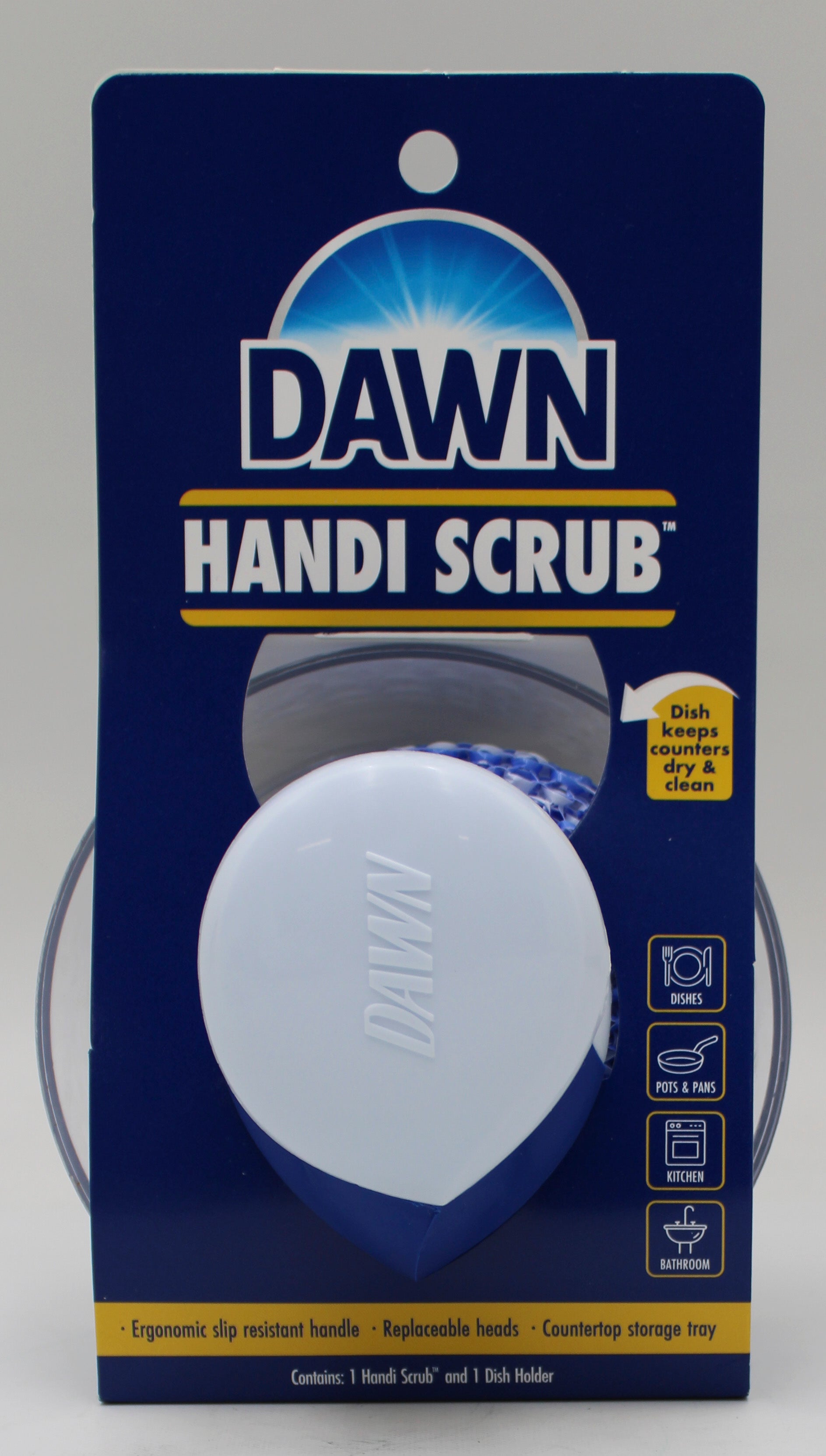DAWN SCRUB BRUSH W./ HANDLE