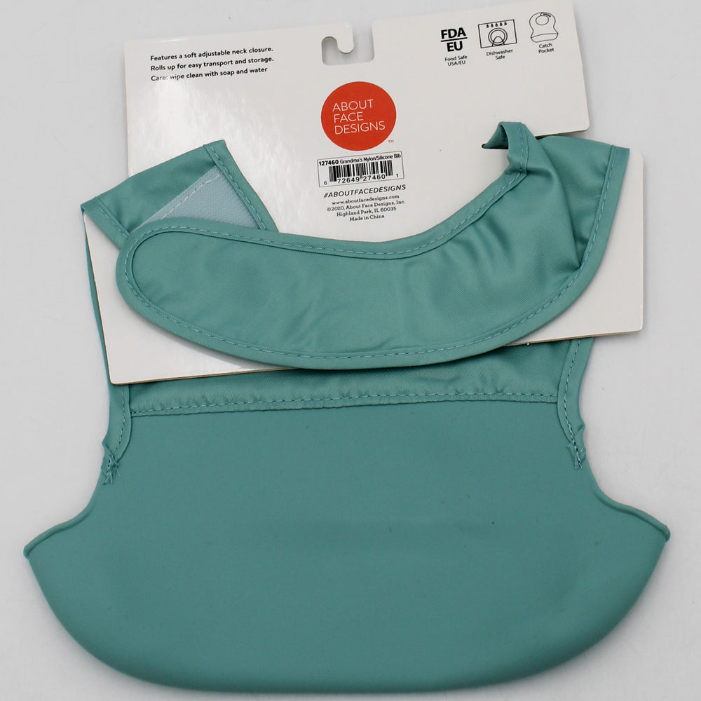 GRANDMA'S NYLON SILICONE BIB