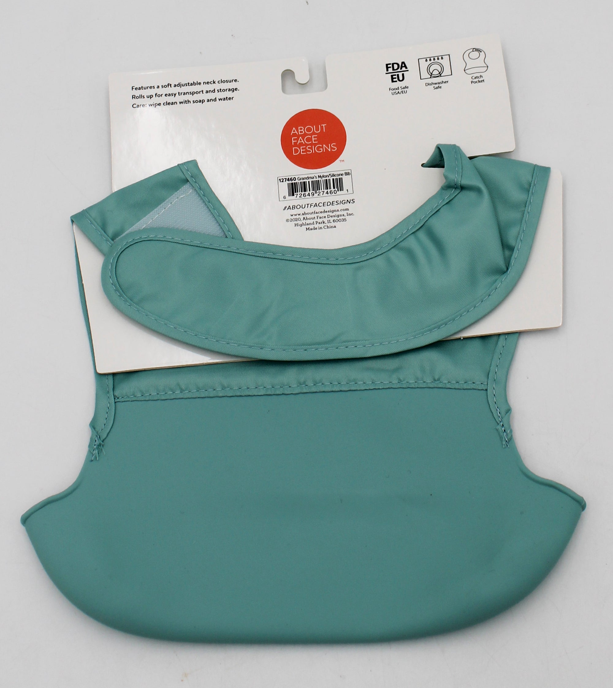GRANDMA'S NYLON SILICONE BIB