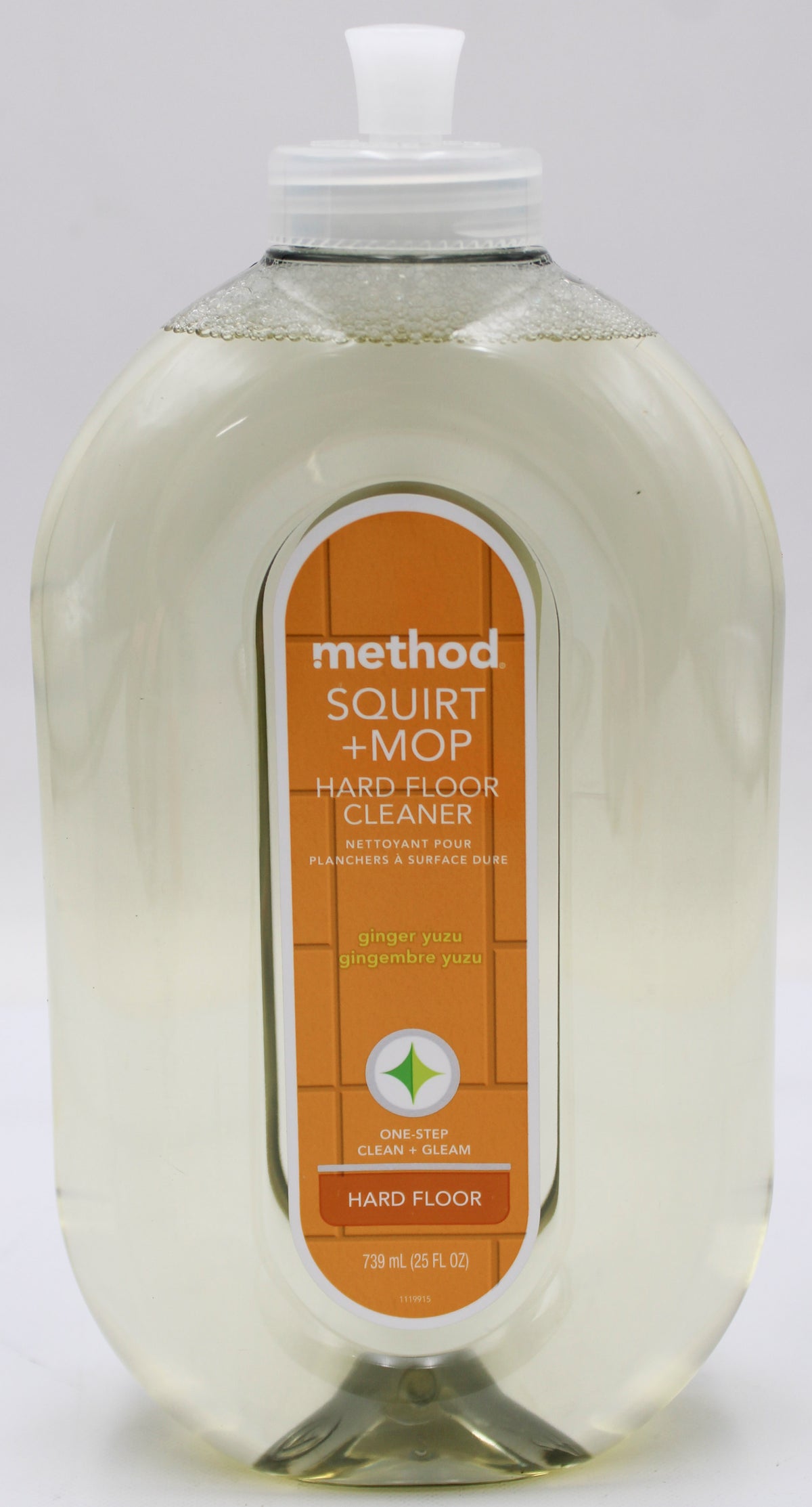 METHOD SQUIRT + MOP WOOD FLOOR CLEANER GINGER YUZU 25oz NA