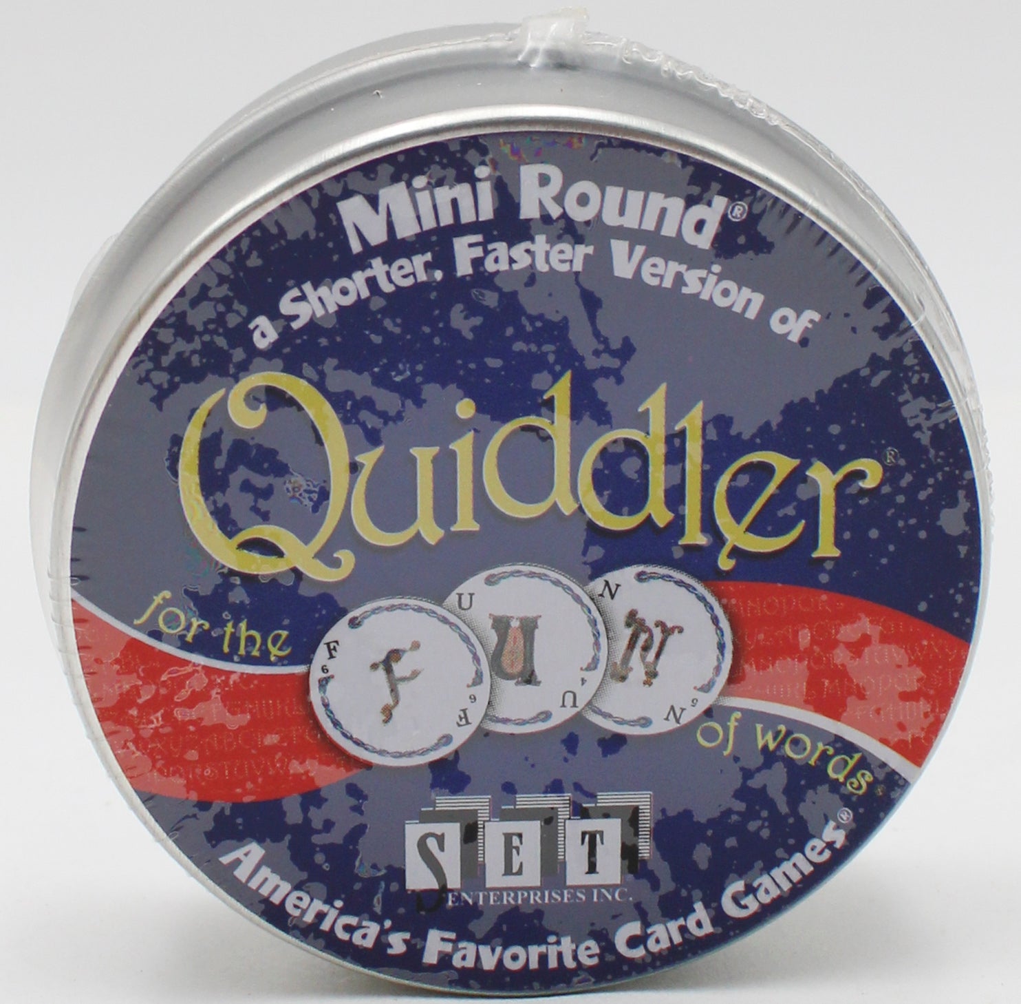 MINI ROUND QUIDDLER CARD GAME
