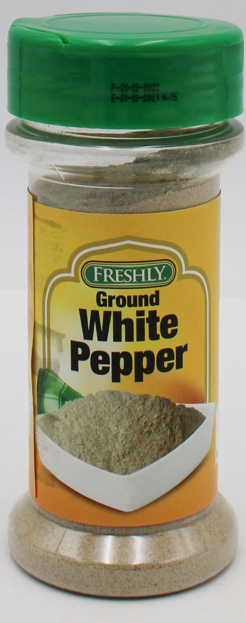 FRESHLY GROUND WHITE PEPPER 3 Oz 10/24/27