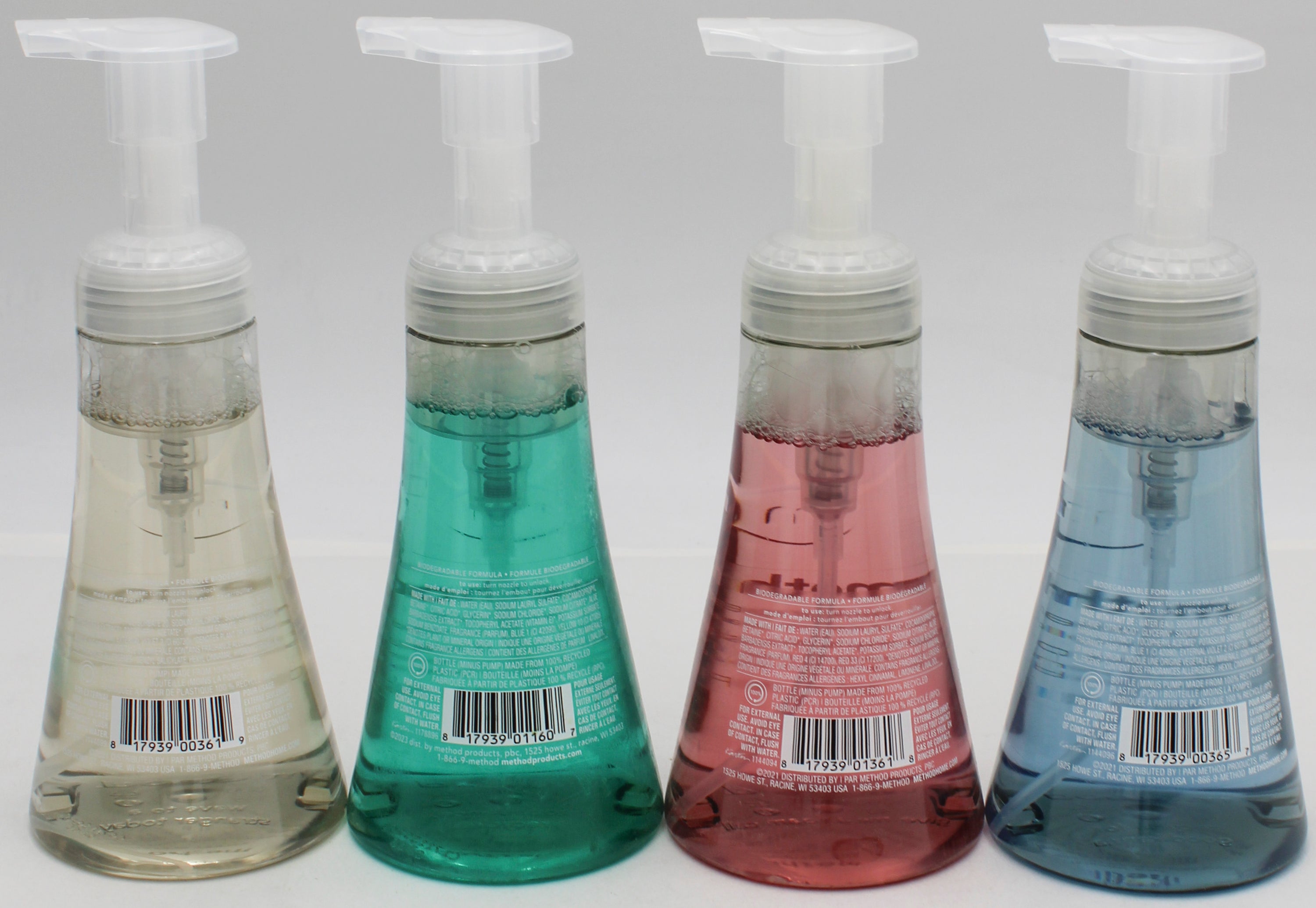 METHOD FOAMING HAND WASH ASSORTED FLOORSTAND