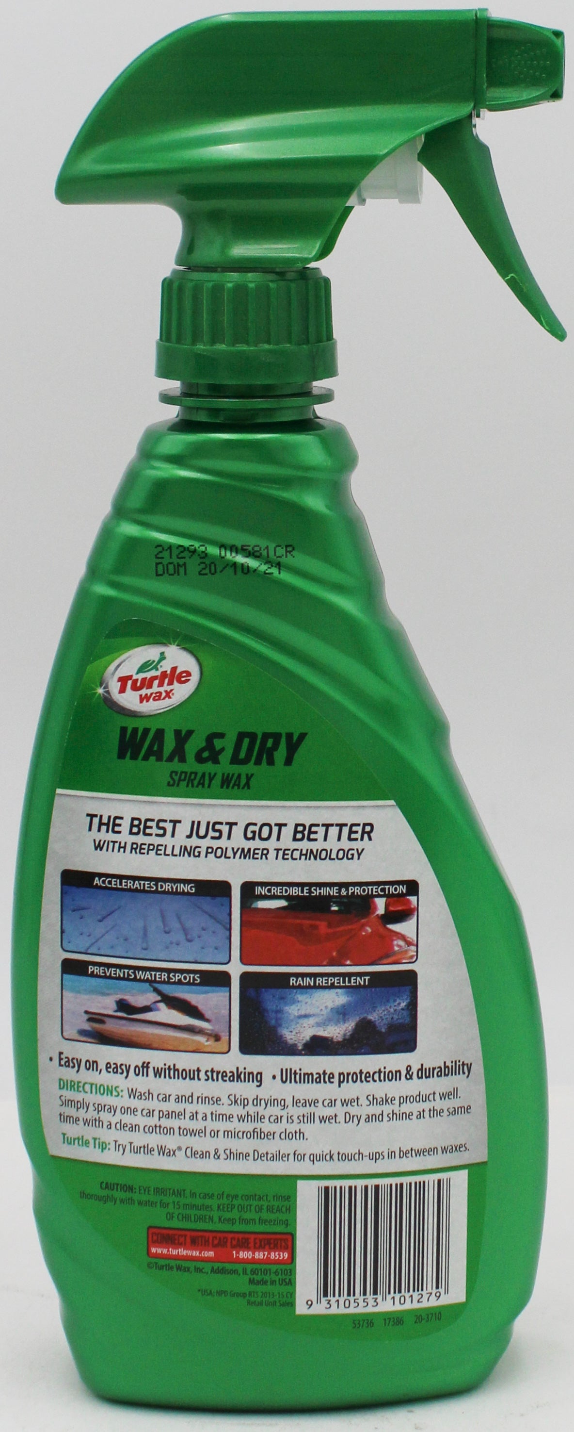 SP TURTLE WAX 16oz WAX & DRY