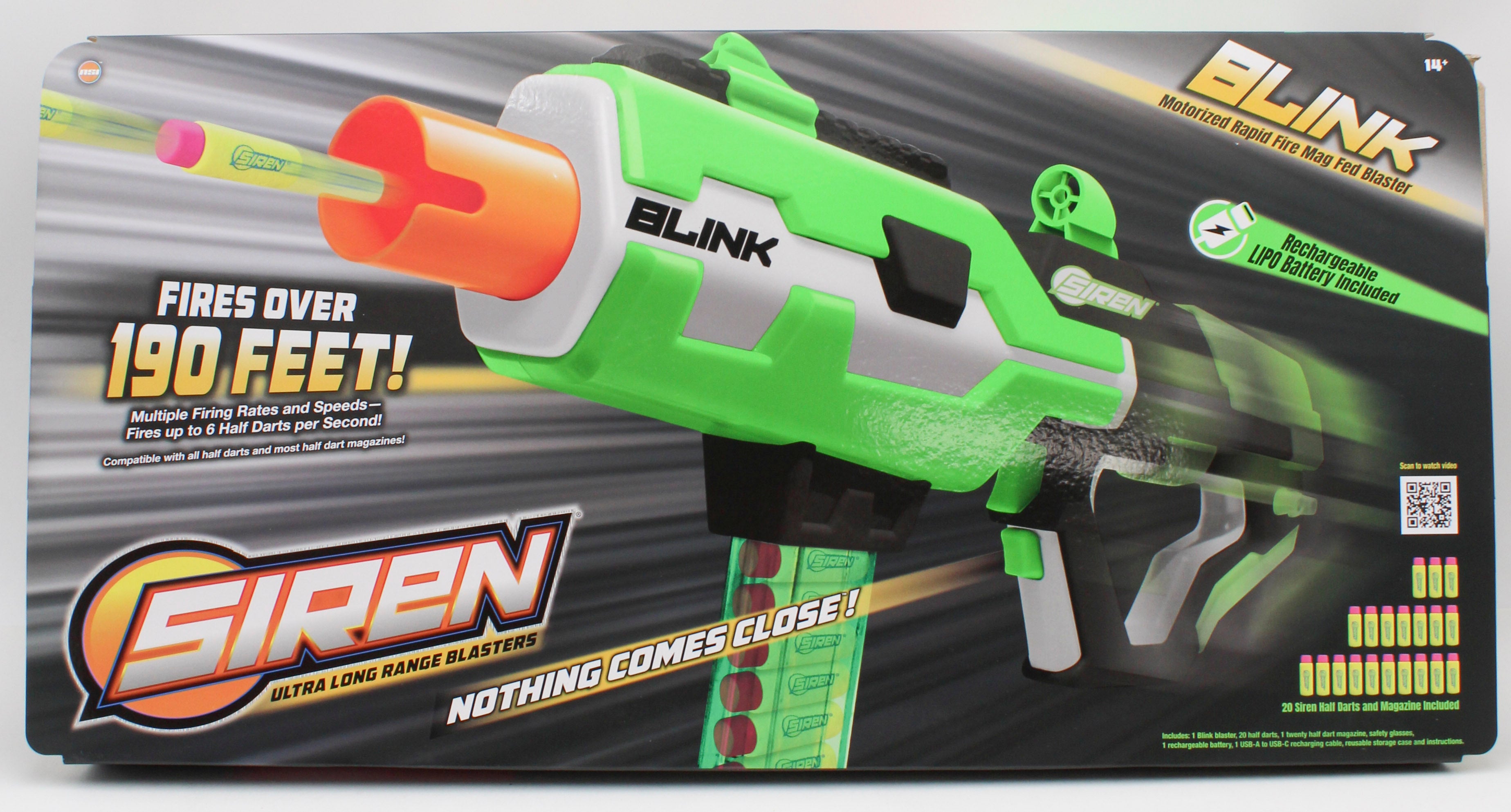 SIREN BLINK BOLT BLASTER