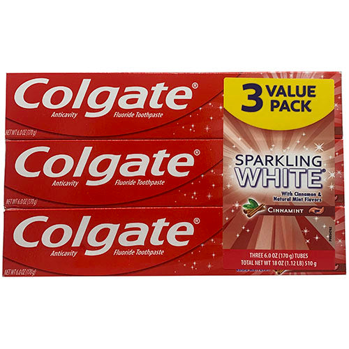 T/PASTE 6oz/3PK(12/21)CINNAMINT-NI