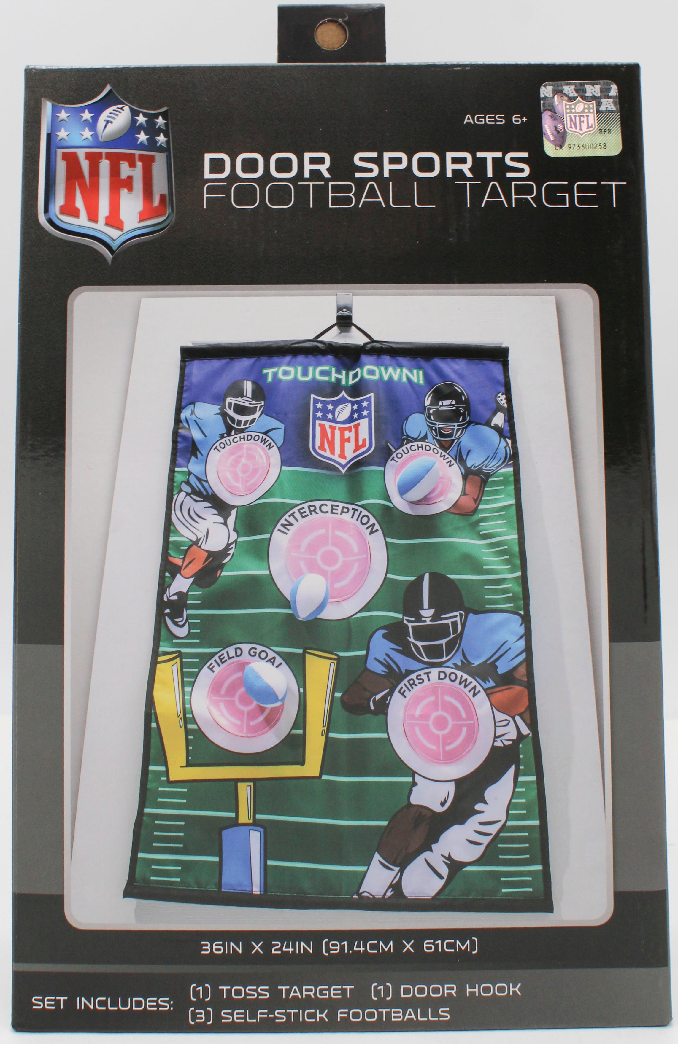 NFL FRANKLIN FOOTBALL DOOR TARGET SET