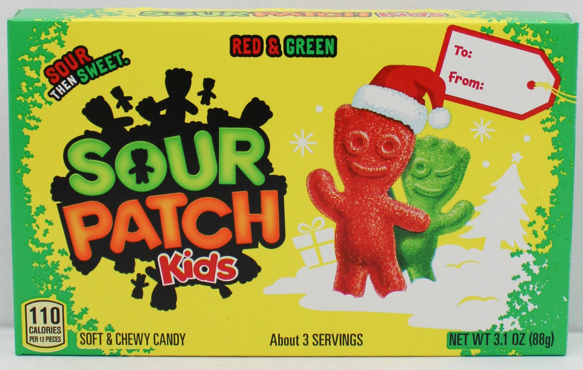 SOUR PATCH KIDS HOLIDAY THEATER BOX 3.10 Oz BB 8/19/26