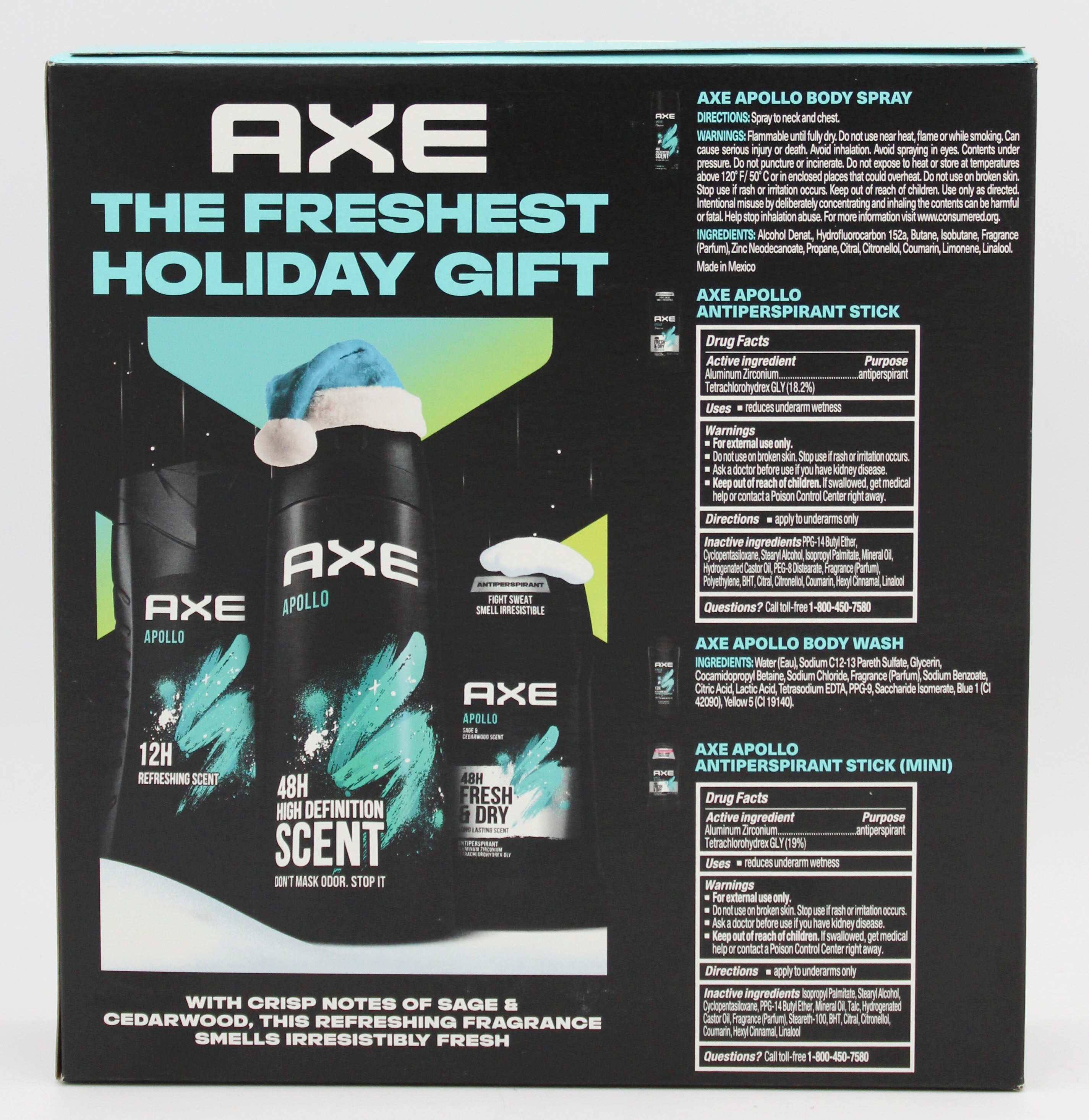 AXE APOLLO 4ct GIFTBOX.