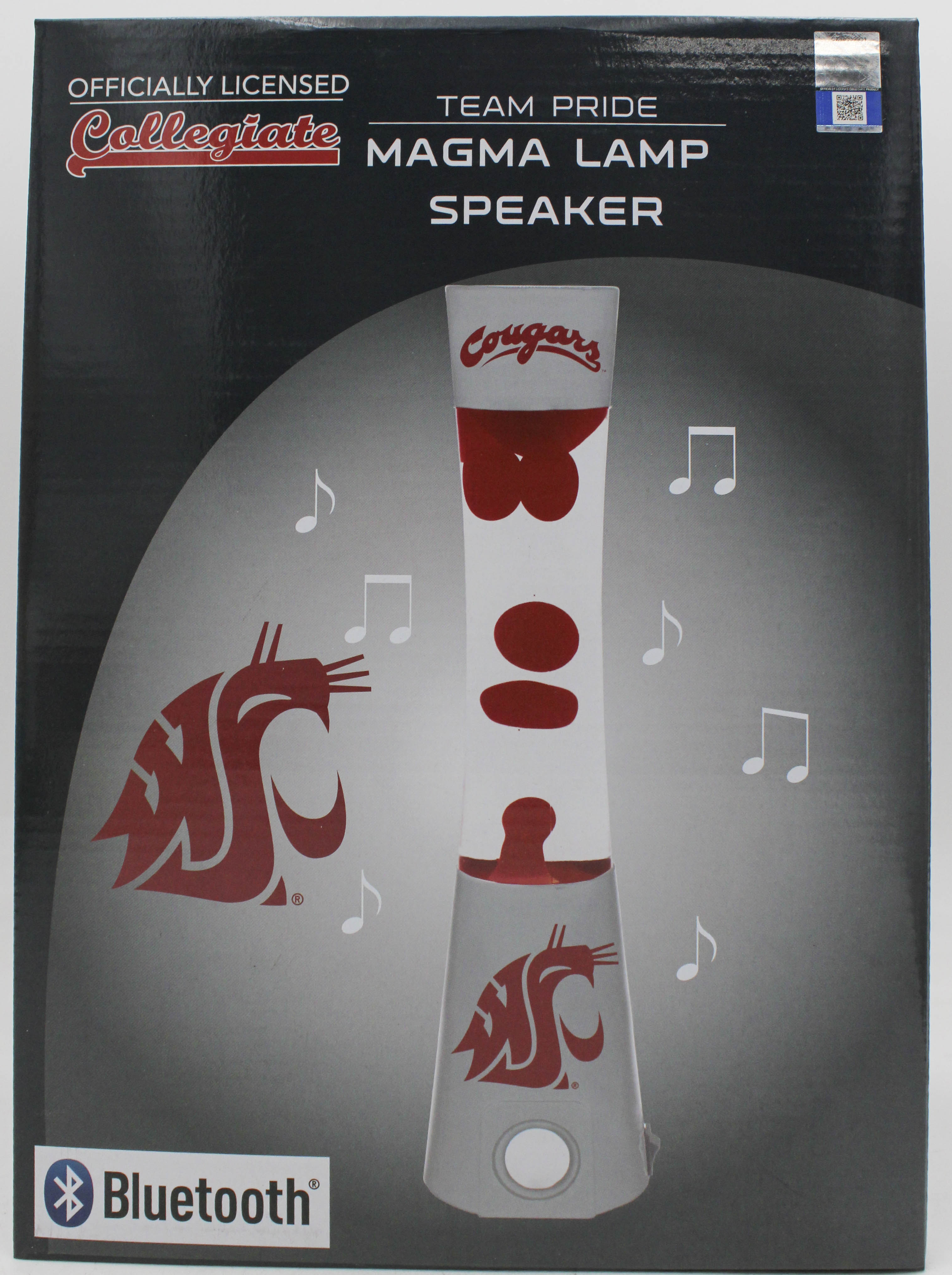 NCAA WASHINGTON STATE COUGARS LAVA LAMP SPEAKER 16.5"