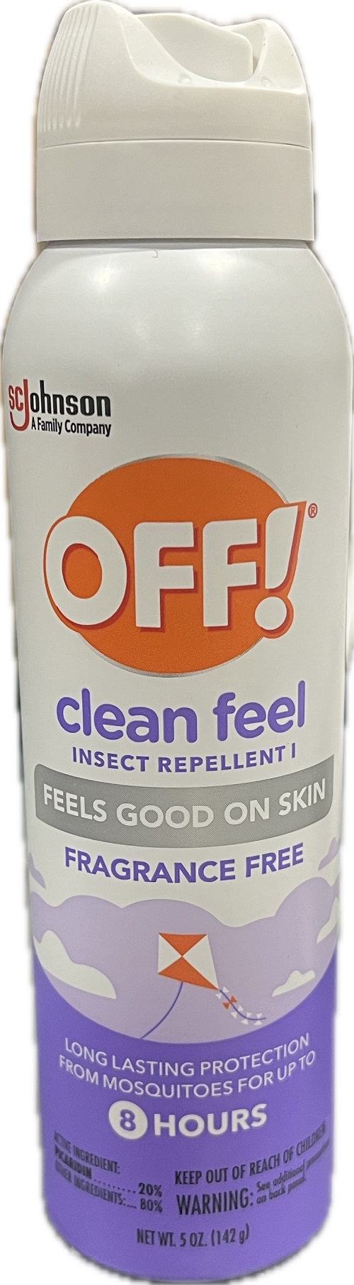 SP OFF CLEAN FEEL INSECT REPELLENT GOOD ON SKIN 5oz