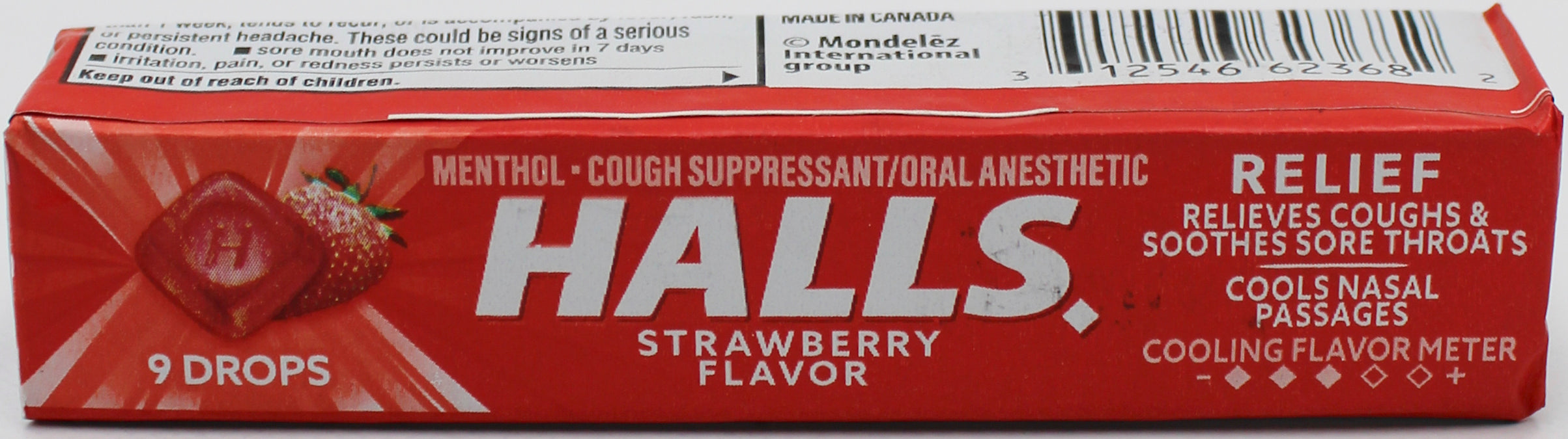 HALLS 9 PC STRAWBERRY EXP 4/17/27