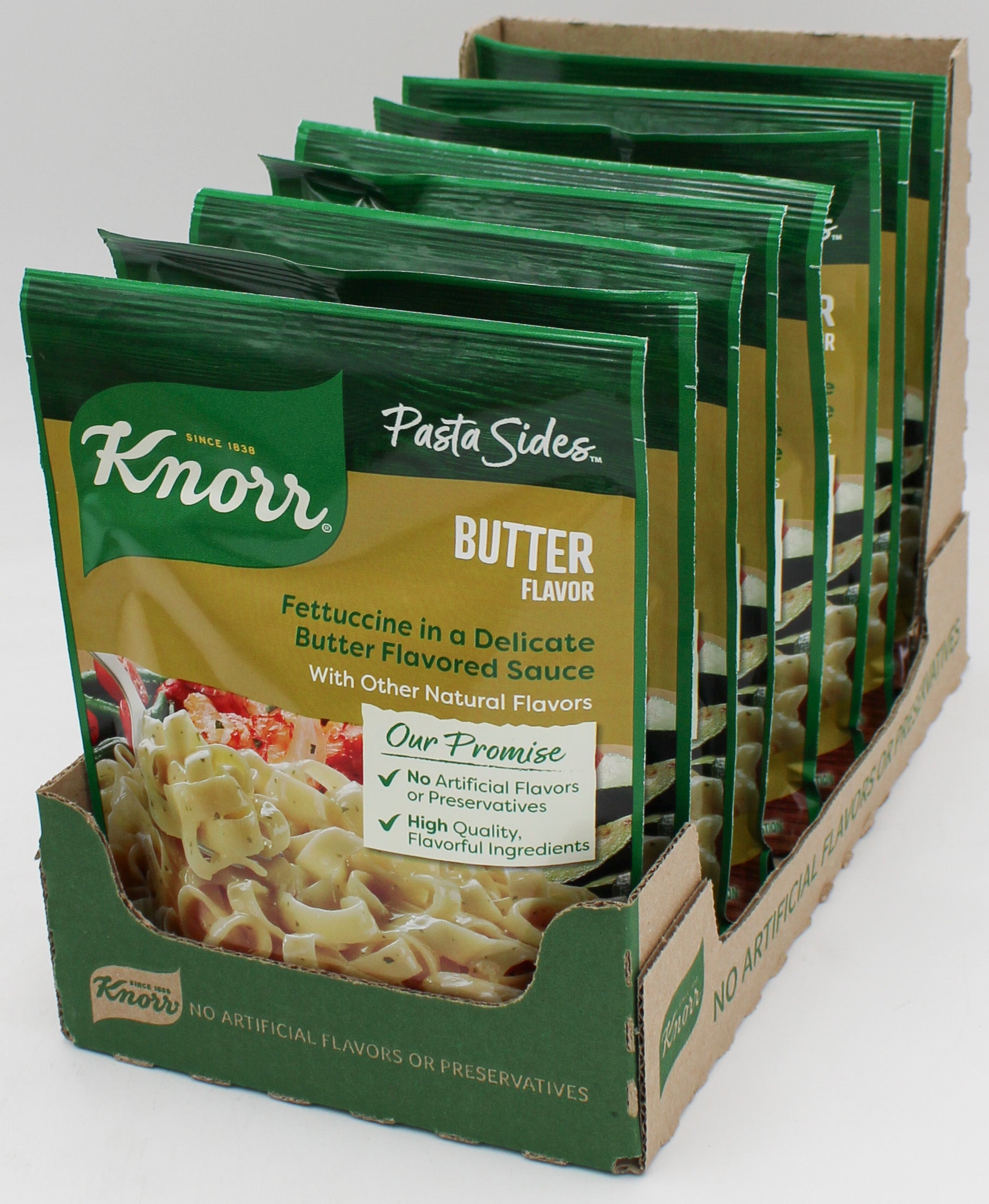 KNORR SIDES CREAMY BUTTER FETTUCCINE 4.5oz EXP 6/8/26