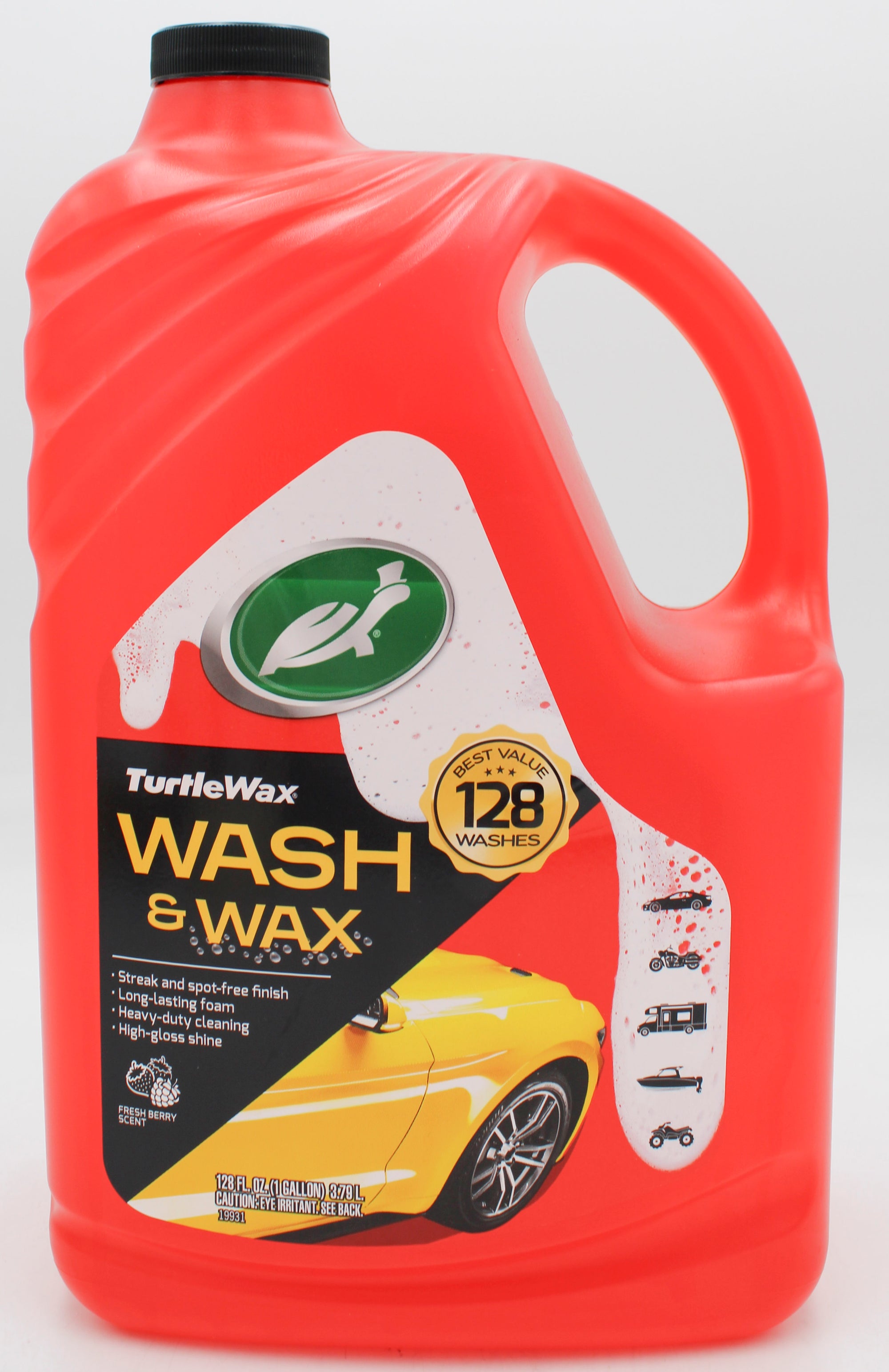 SP TURTLE WASH & WAX FRESH BERRY SCENT 128 oz