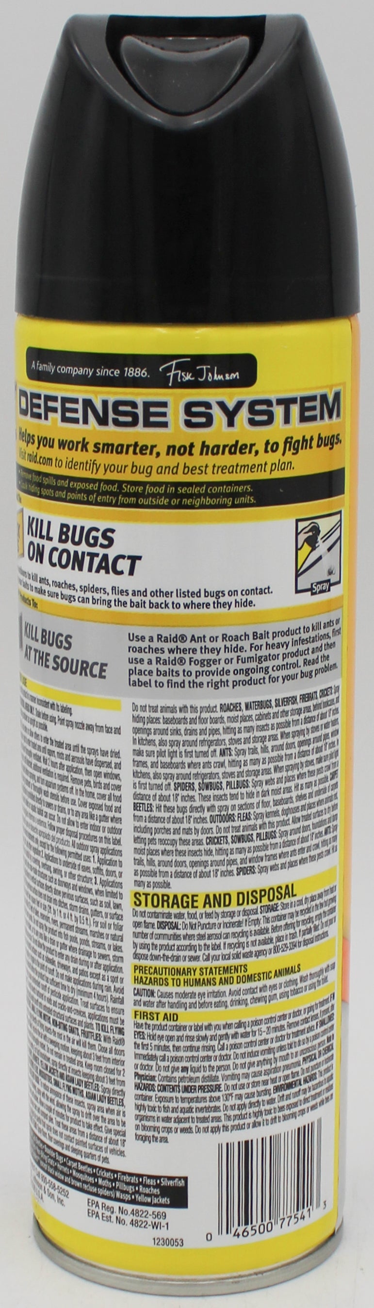 SP RAID MULTI INSECT 15oz ORANGE BREEZE SCENT