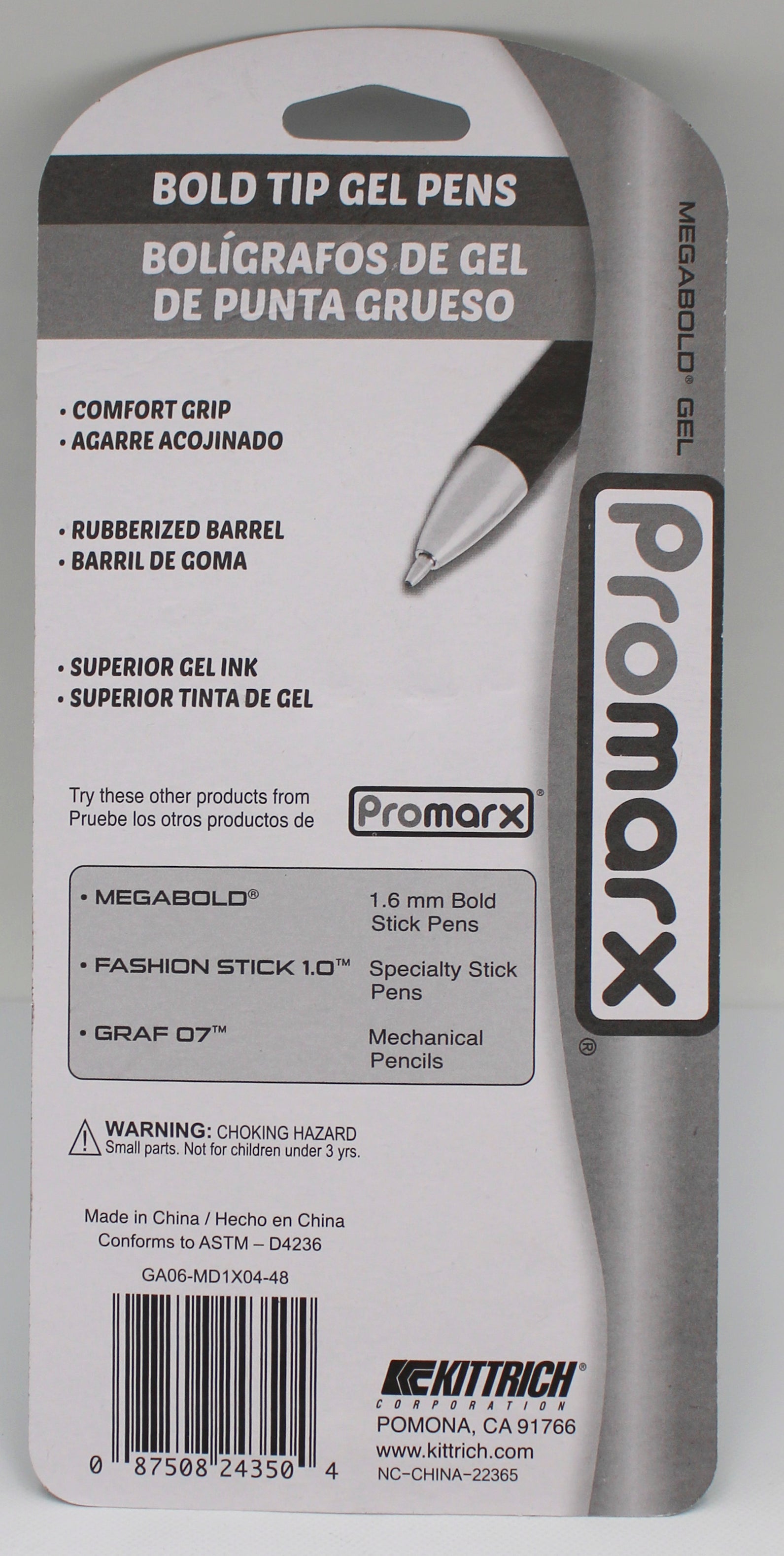 PROMARX Bold Tip Gel Pens 1.0mm 3-Pack