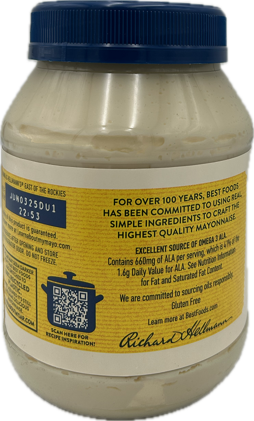 HELLMANN'S REAL MAYO 24oz Best Buy 6/3/25