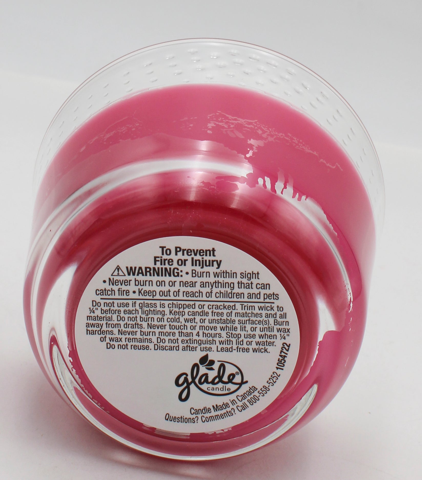 GLADE 3-WICK CANDLE EXOTIC TROPICAL BLOSSOMS 6.8oz US