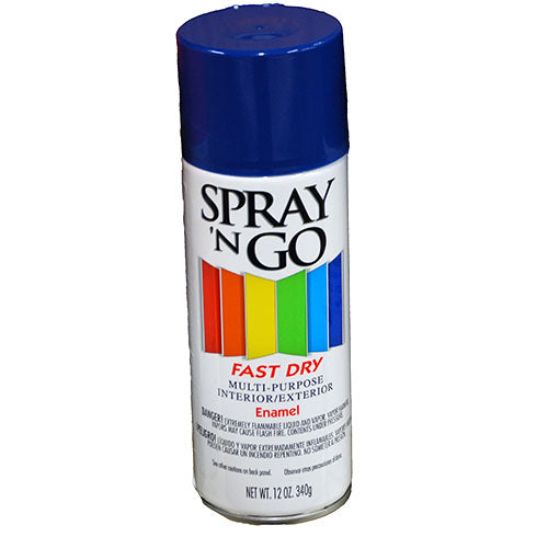 SPRAY N GO SPRAY PAINT 12OZ-TRUE BLUE