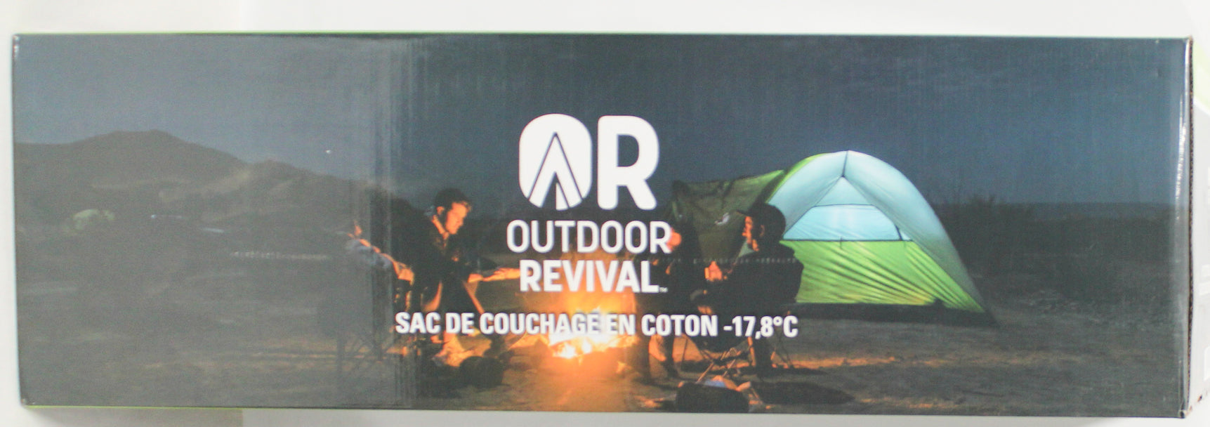 OUTDOOR REVIVAL 0℉ OVERSIZE COTTON SLEEPING BAG