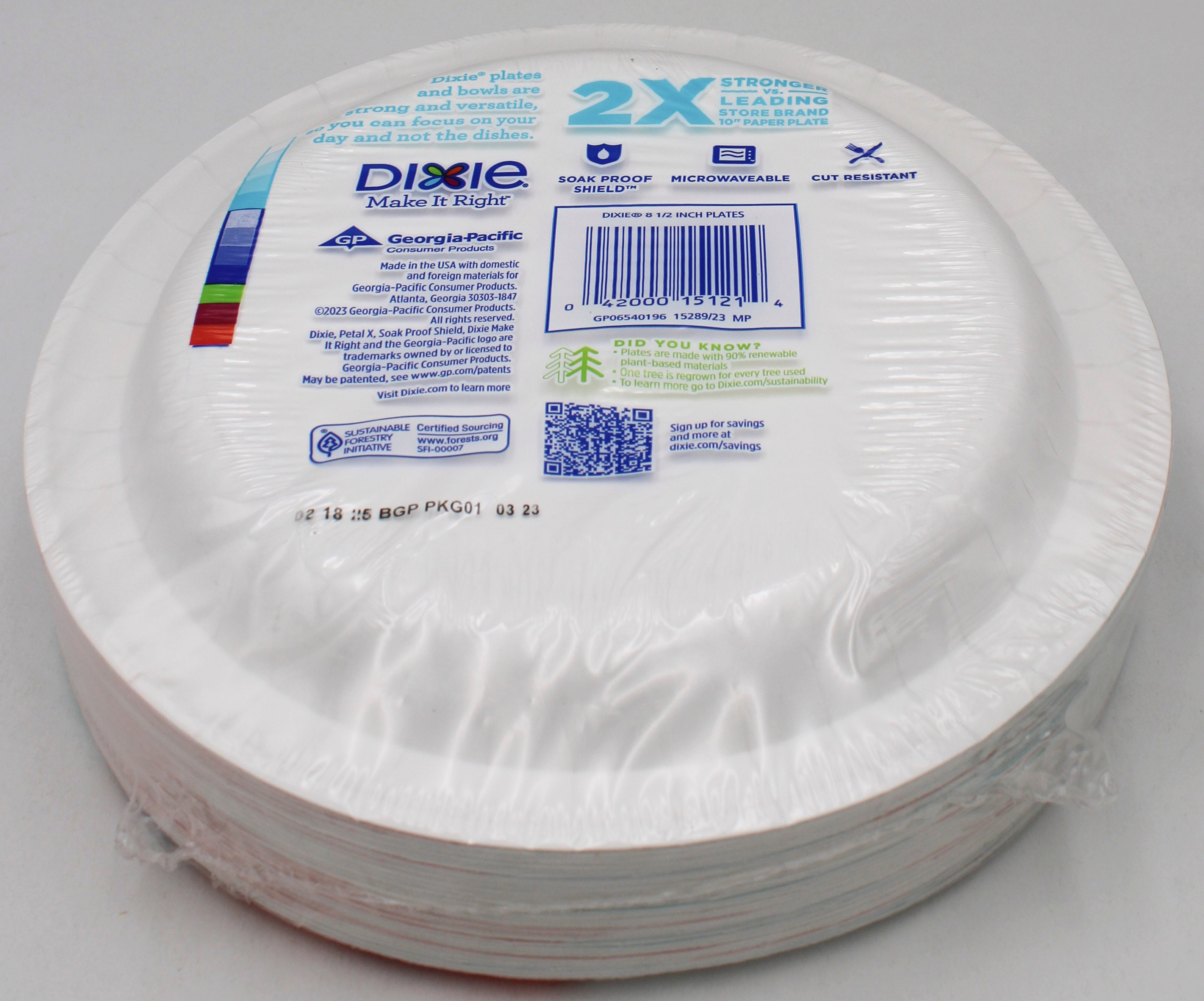 DIXIE PLATES 8 1/2 IN 48CT